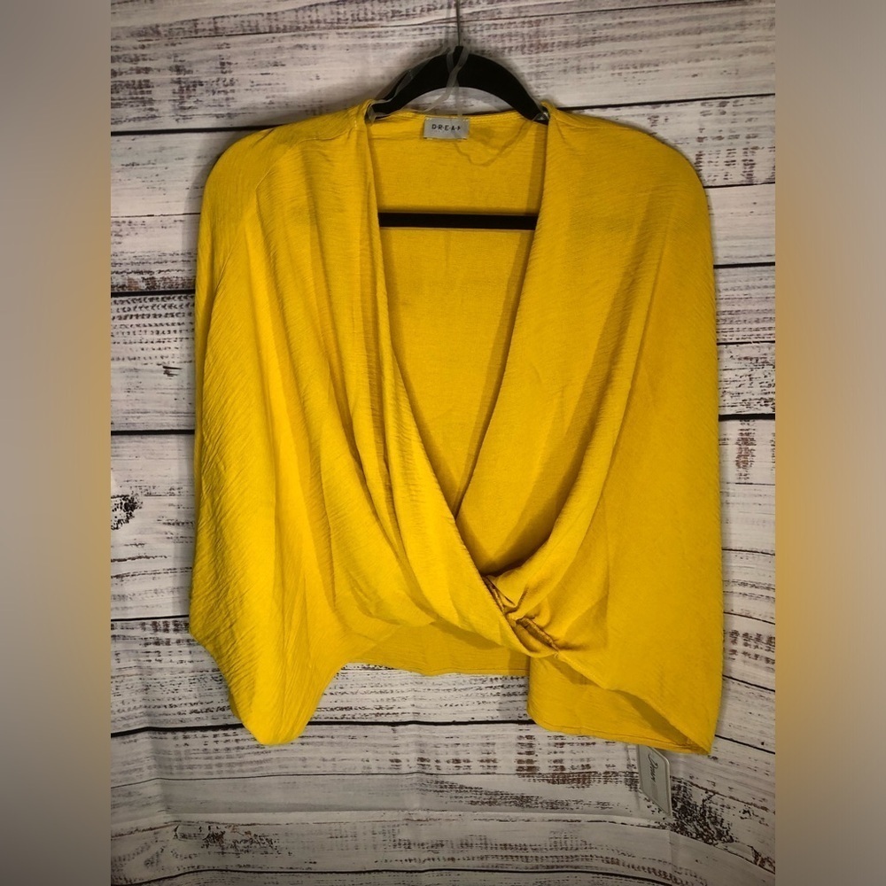DREAM Yellow Blouse - Picture 7 of 14
